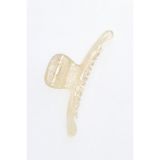 Tupek Store Modern Mandal Saç Tokası Kadın Büyük Boy Şeffaf Renkli Toka 11.5x3.5 cm