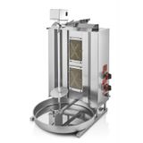 Tüplü Döner Makinası Ocağı Çift Radyanlı Üstten Motor