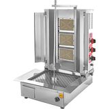 Tüplü Döner Ocağı Makinası 3 Radyanlı Alttan Motorlu