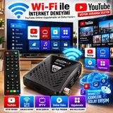 Tüplü Tv Uyumlu Multibox Mbs-55 Hd Full Hd Mini Uydu Alıcısı Dahili Wifi Youtube 5000 Kanal Bluetooth Kumanda