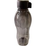 Tupperware 1 lt Siyah Şişe Çevirmeli Kapak ile Spor ve Outdoor Kullanım İçin Taşınabilir