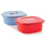 Tupperware 2'li 500 ml Mikrodalga Fırın Kabı