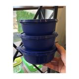 Tupperware 3 Adet 630 ML Şekerpare.