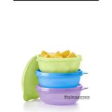 Tupperware 3 Lü Renkli Şeker Kaplar 300 ml Kapasite ile Mutfak Düzeni Sağlayan Pratik