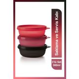 Tupperware 3'lü 300 ml Saklama Kabı