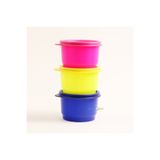 Tupperware 3x125 ml Renkli Minik Kaplar