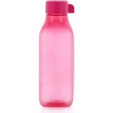 Tupperware 500 ml Eco Şişe Kare Suluk Pembe