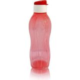 Tupperware 750 ml Kırmızı Suluk Sızdırmaz Tasarım ile Pratik Su Şişesi