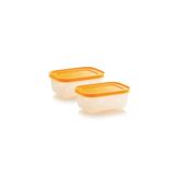 Tupperware Alaska 2x450 ml Turuncu Saklama Kabı