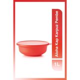 Tupperware Aloha 1 L Rubin Pembe Saklama Kabı