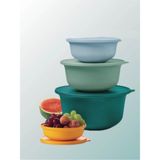 Tupperware Aloha 4'lü Aqua Yeşil Saklama Kabı