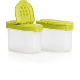 Tupperware Baharatçık Set 2 x 120 Ml Tuzluk Biberlik