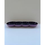 Tupperware Berrak Çerezlik Simli Mürdüm,Çeyizlik
