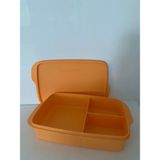 Tupperware Bölmeli Beslenme Kutusu 1lt Portakal