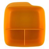 Tupperware Bölmeli Beslenme Kutusu ( Hardal Sarisi )