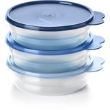 Tupperware Bonibon 3'lü Sızdırmaz Plastik Saklama Kabı Seti - İstiflenebilir ve Pratik