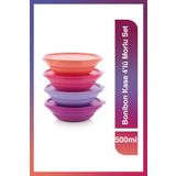 Tupperware Bonibon 4'lü Morlu 500 ml Kase