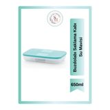 Tupperware Buzdolabı Saklama Kabı 650Ml Mavi