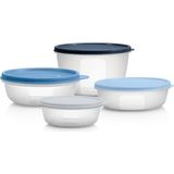 Tupperware Buzdolabı Saklama Kapları Set 300 ml + 630 ml + 950 ml + 1.9 L - 4' lü