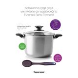 Tupperware Çelik Tencere 7,5 Lt Ve Servis Kaşigi