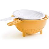 Tupperware Çift Süzgeç 2 Lt - 400 ml - Turuncu