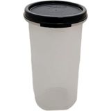 Tupperware Circular 650 ml Siyah Yumurta Kabı Yuvarlak Kutu Kuru Saklama Stoku Dekorasyon Geri Sihir
