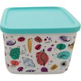 Tupperware Cubix 1,0 litre yazlık midye saklama kabı saklama kabı kahve kutusu