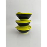Tupperware Damla kase 3lü set 600ml