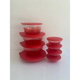 Tupperware Damla set 600MLX4,4.6LT,3.2LT,2.4LT,2.2LT Servis Tabagı