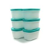 Tupperware Dondurucu kap 170 ml beyaz nane (6) buz kristali kutu buz kristali dondurucu kabı