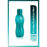 Tupperware Eco İçecek Termosu 750 ml Mavi Plastik Ergonomik Tasarım ile Kullanım Kolaylığı