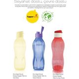 Tupperware Eco Şişe 750 ml Kolay Kapak 3'lü Matara Suluk Seti Hafif Sızdırmaz Tasarım