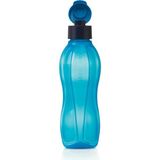 Tupperware Eco Şişe Deniz Mavisi Suluk 750 ml Kolay Kapak ile Ergonomik Tasarım