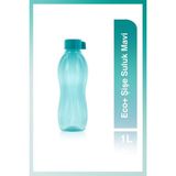 Tupperware Eco+ Şişe Suluk 1 L Mavi Ergonomik Tasarım BPA İçermez Taşınabilir