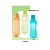 Tupperware Eco Şişe Suluk 500 ml 3 lü Pratik Kapak