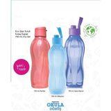 Tupperware Eco Şişe Suluk 750 ml 3'lü Set Kolay Kapak Pembe Gökyüzü Gece Mavisi