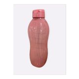 Tupperware Eko Şişe 2 Litre Pembe (Kulpsuz) Pamuk Şeker Matara Suluk Eco Pratik Kapak