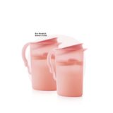 Tupperware Eko Tip Top Sürahi suluk 2 litre somon 2 li set
