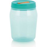 Tupperware Evrensel Serisi Kavanoz 550ML Deniz Mavisi - Antik Nikel - 10 x 18 cm - 10 Adet