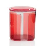 Tupperware Hanımeli Kurabiye Kutusu Kavanoz 1.5 Litre Hsgl Kırmızı