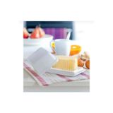 Tupperware Kapaklı Tereyağlık Eko Tereyağ Margarin Saklama Kabı Hsgl Beyaz Beyaz
