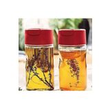 Tupperware Kırmızı 2x600 ml Duru Yağdanlık