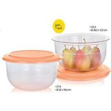 Tupperware Kristalin 2'li 275 ml Açık Sarı Küçük Saklama Kabı