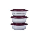 Tupperware Kristalin Kase 3 Lü Set