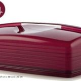 Tupperware Kristalin Pasta Servis Dikdörtgen Bordo