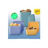Tupperware KUBİK KARE SAKLAMA KABI 3 LÜ