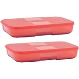 Tupperware Melek 2'li 650 ml Saklama Servis Kabı