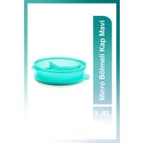 Tupperware Micro 1.4 lt Mavi Bölmeli Kap
