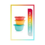 Tupperware Micro 3'lü Kap Seti