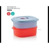 Tupperware Mikrodalga Fırın Isıtma Kabı 500 Ml 2 Li